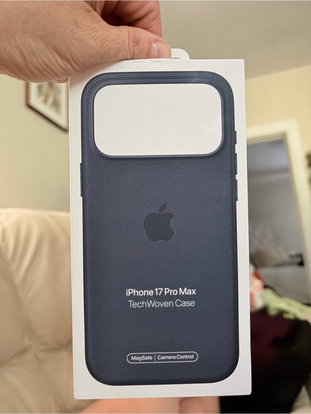 Apple TechWoven Case for iPhone 17 Pro Max — Deep Navy